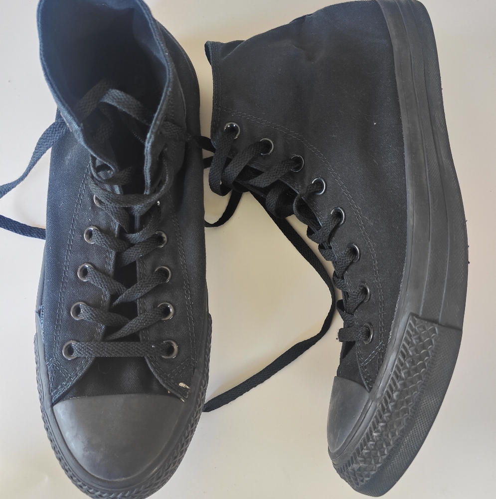 Classic Converse Black High-Top Sneakers